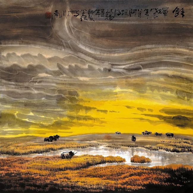 邱笑秋笔下的秋色,太美了! - 美术新闻 - 神彩堂网